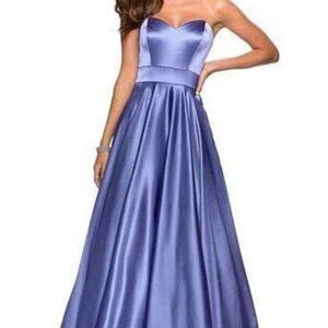 La Femme-Sweetheart Empire A-Line Evening 27506SC
